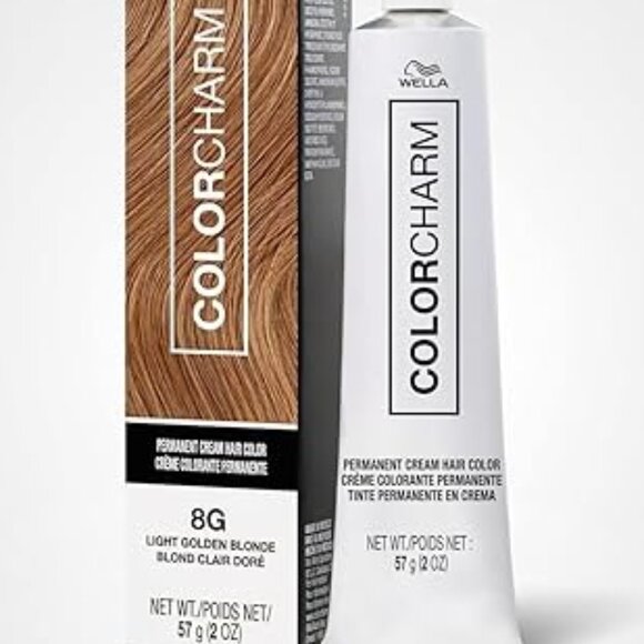 COLORCHARM Permanent Cream Hair Dye | Blonde Hair Color | High Lift, 8G NIP - Picture 1 of 1